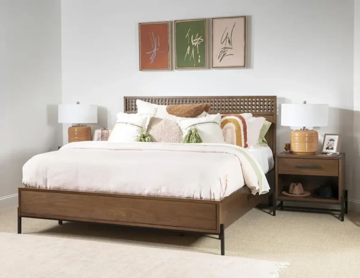 Midland King Panel Bed