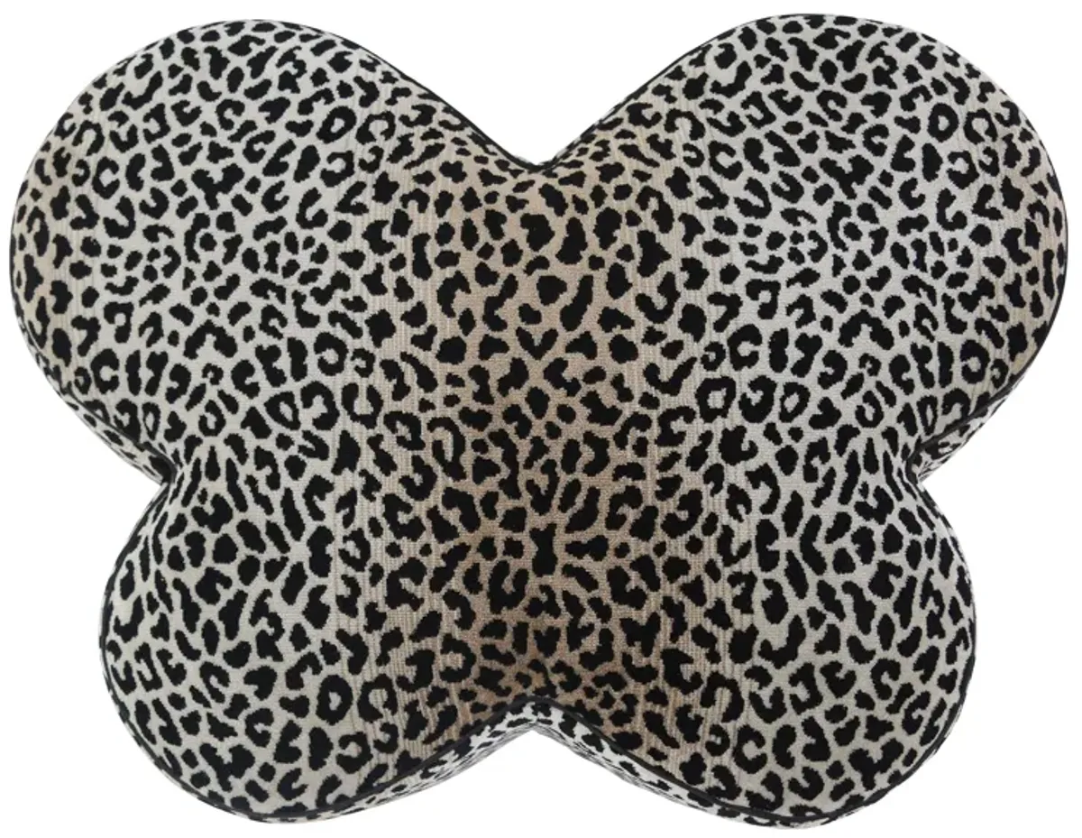 Mariposa Small Cheetah Ottoman