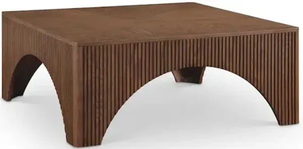 Meridian Furniture Eloise Brown Oak Veneer Coffee Table