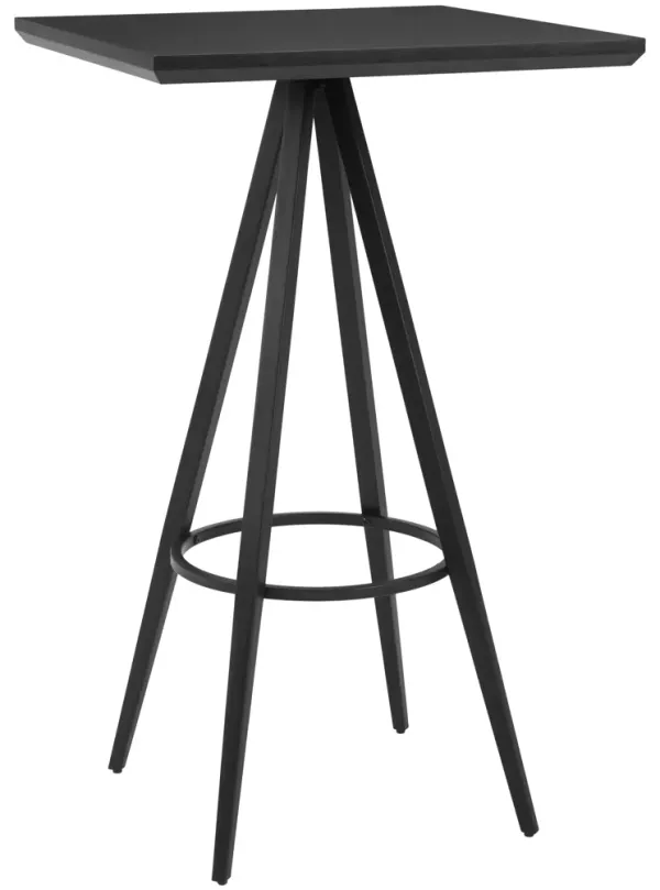 Tinos Bar Table Black