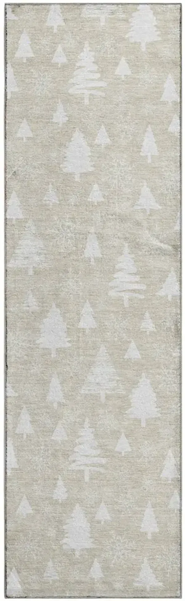 Merry & Bright MY23 Beige 2'3" x 7'6" Rug