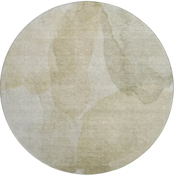 Ravenna RN12 Putty 8' Round Rug