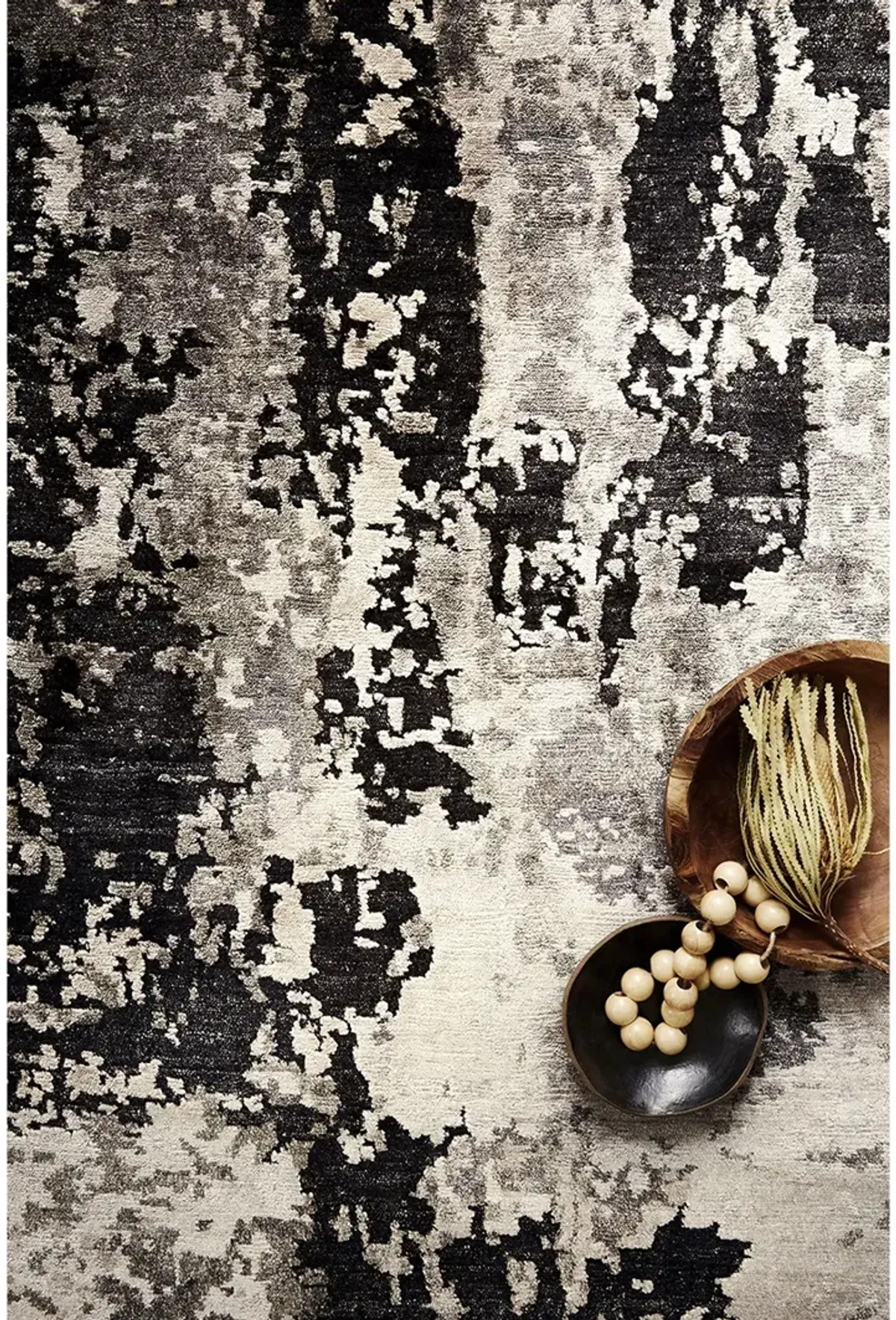 Elixir Black/Ivory 9'6" x 13'6" Rug