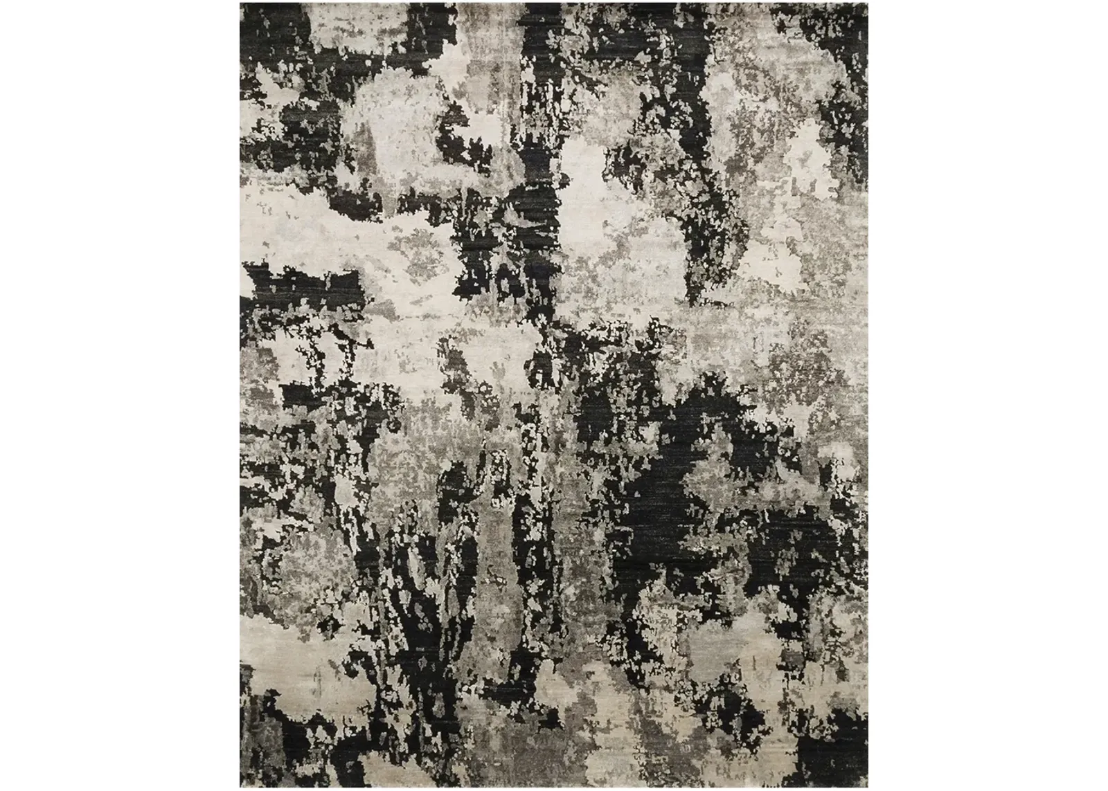 Elixir Black/Ivory 9'6" x 13'6" Rug