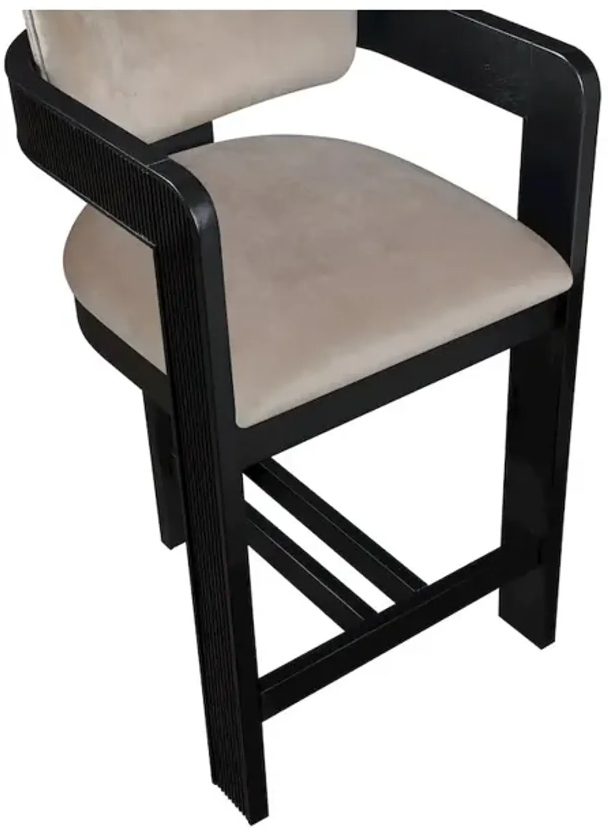Meridian Furniture Sacha Velvet Stool
