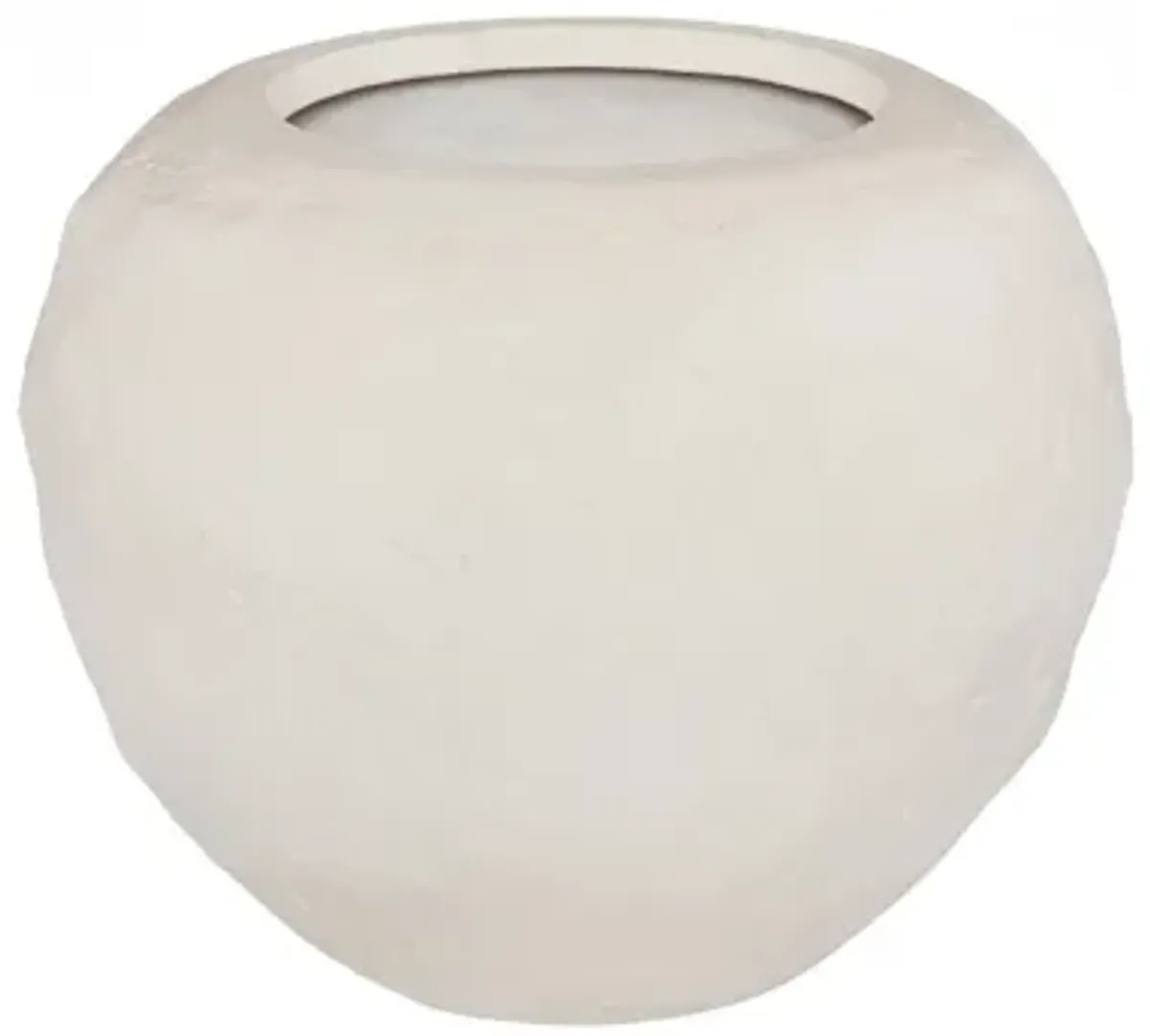 Small Off-White Aera Planter - Wide