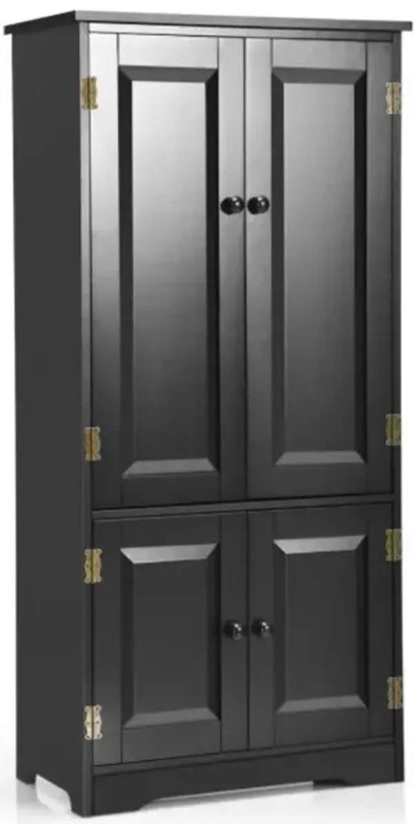 Hivvago Accent Storage Cabinet Adjustable Shelves