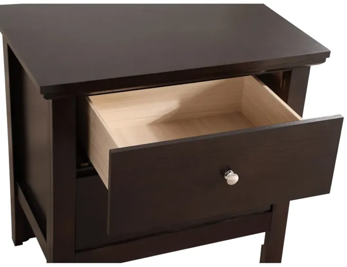 Primo 2-Drawer Nightstand (24 in. H x 15.5 in. W x 19 in. D)