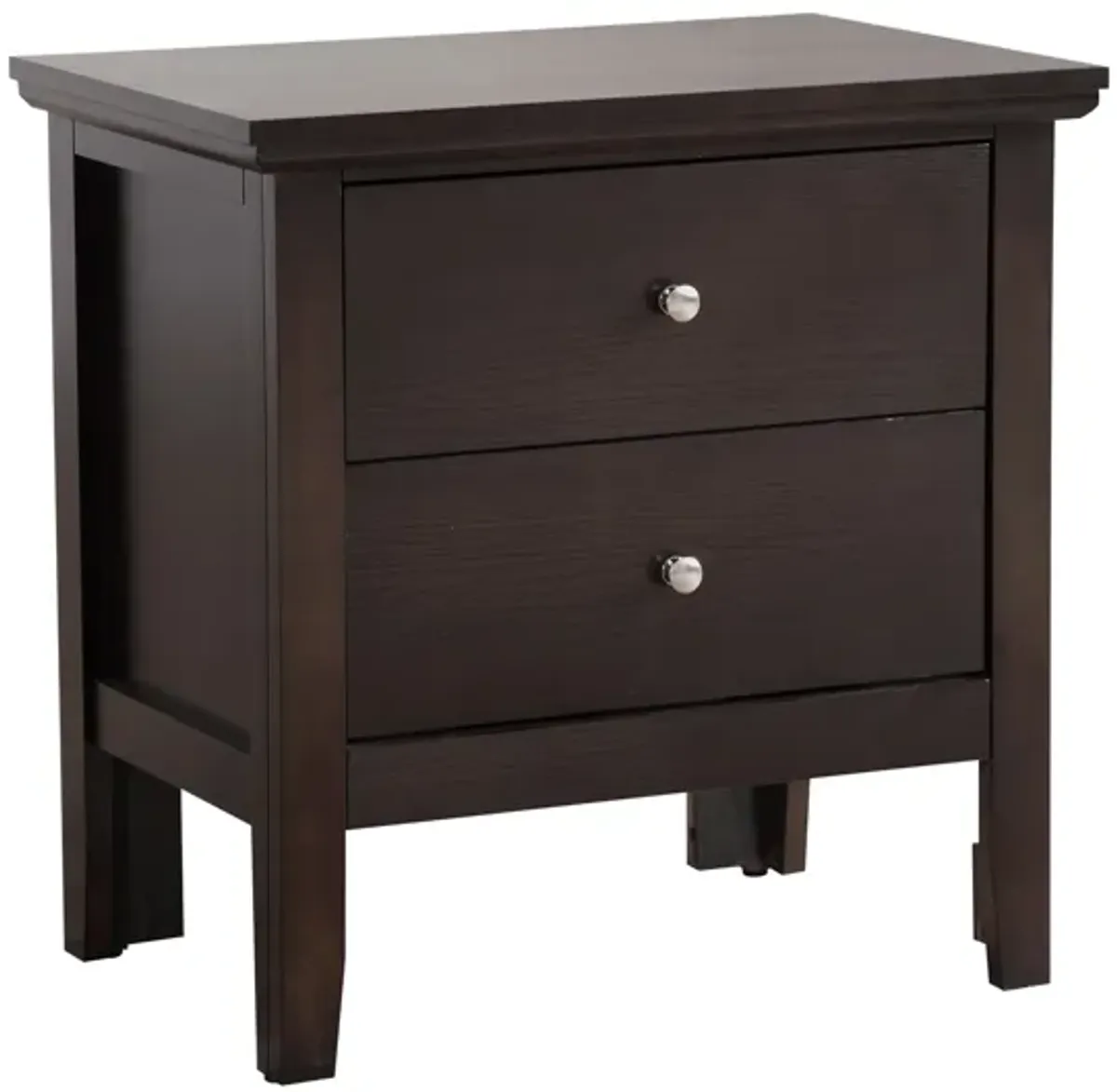 Primo 2-Drawer Nightstand (24 in. H x 15.5 in. W x 19 in. D)