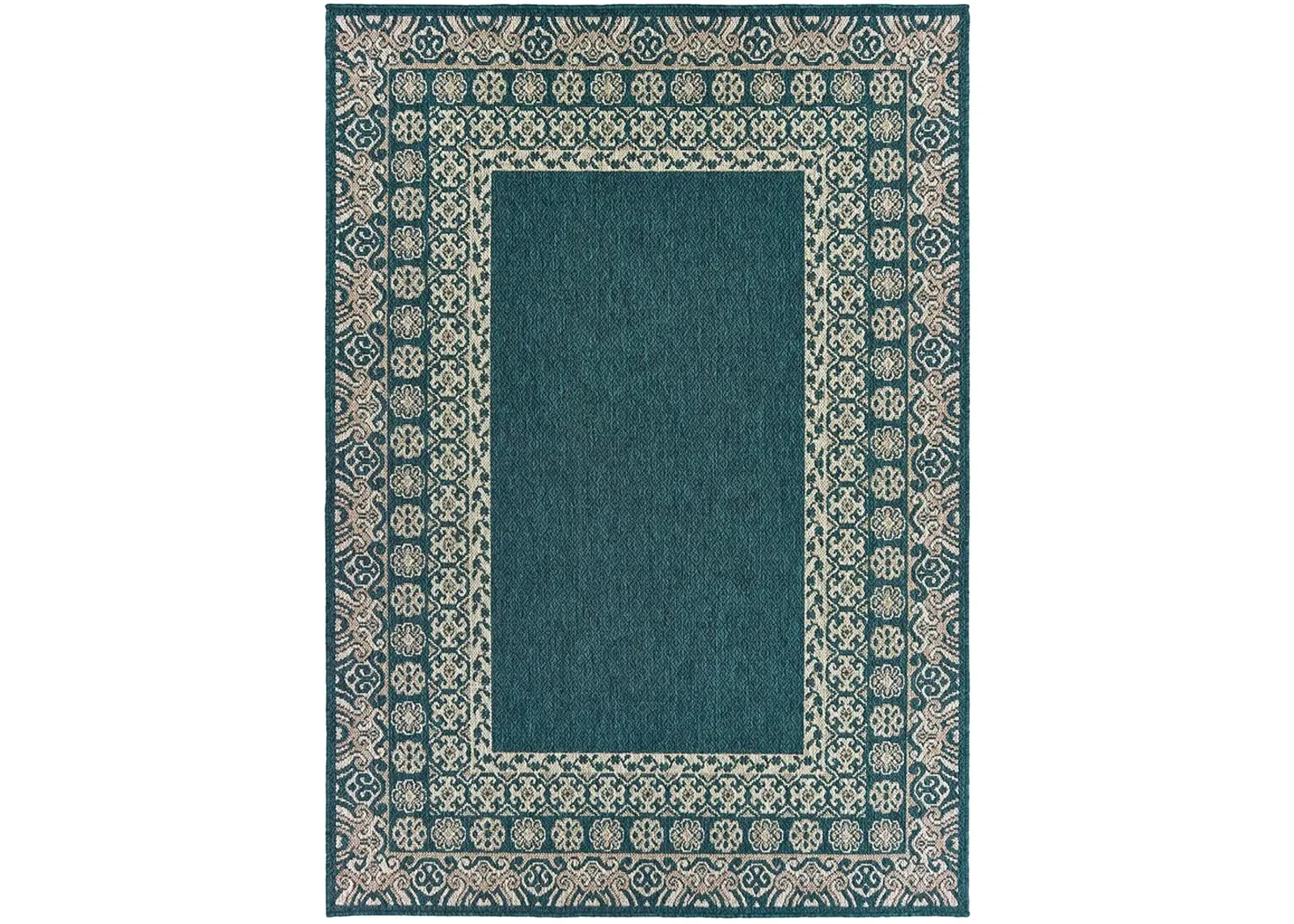 Latitude 5'3" x 7'3" Blue Rug