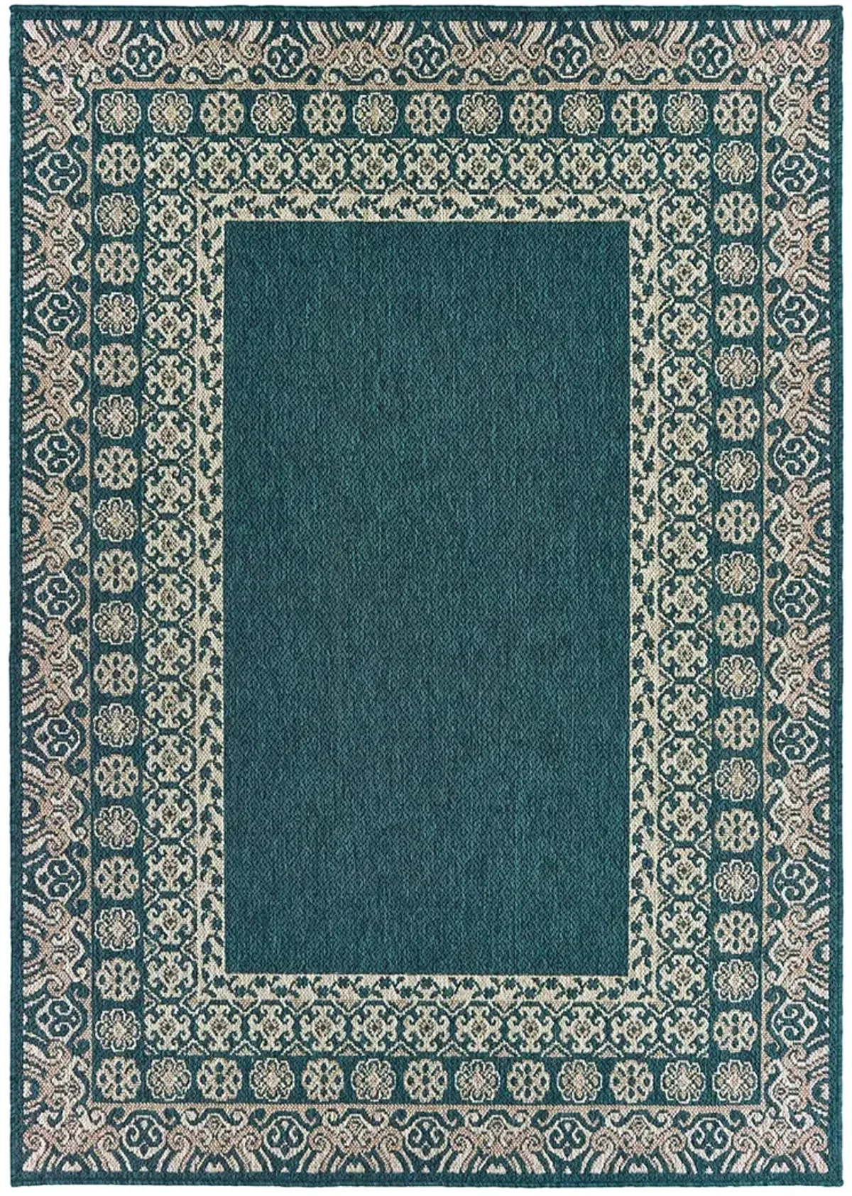 Latitude 5'3" x 7'3" Blue Rug