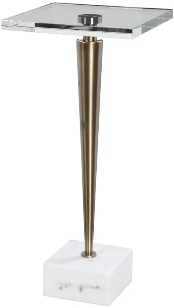 Uttermost Campeiro Brass Drink Table