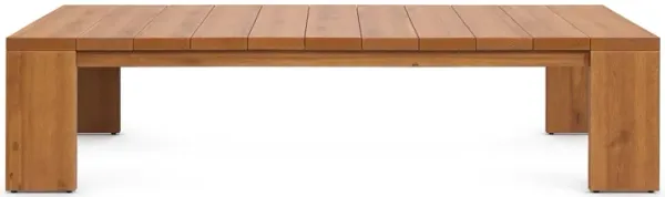 Tahoe Outdoor Patio Acacia Wood Coffee Table