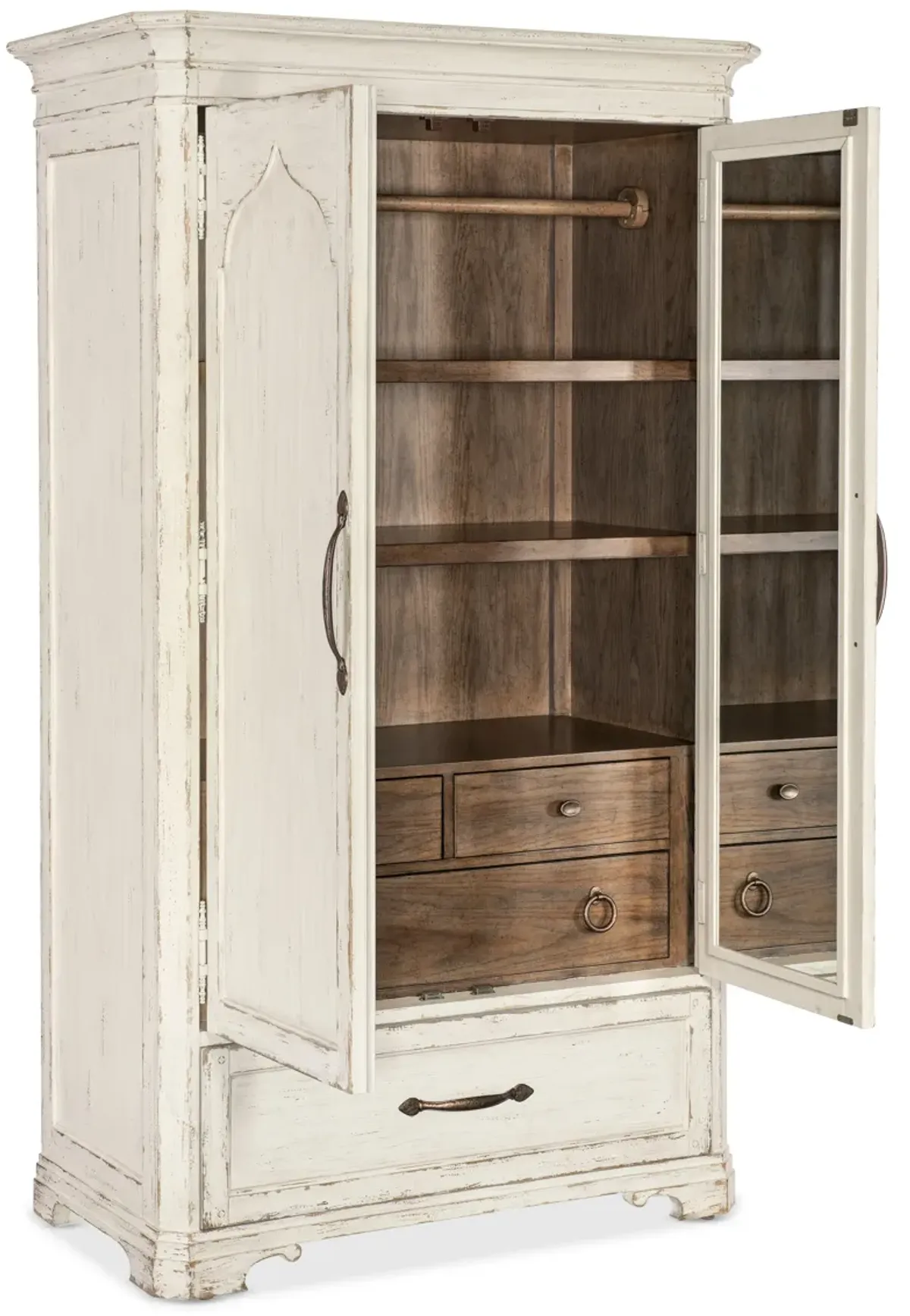 Americana Wardrobe in White