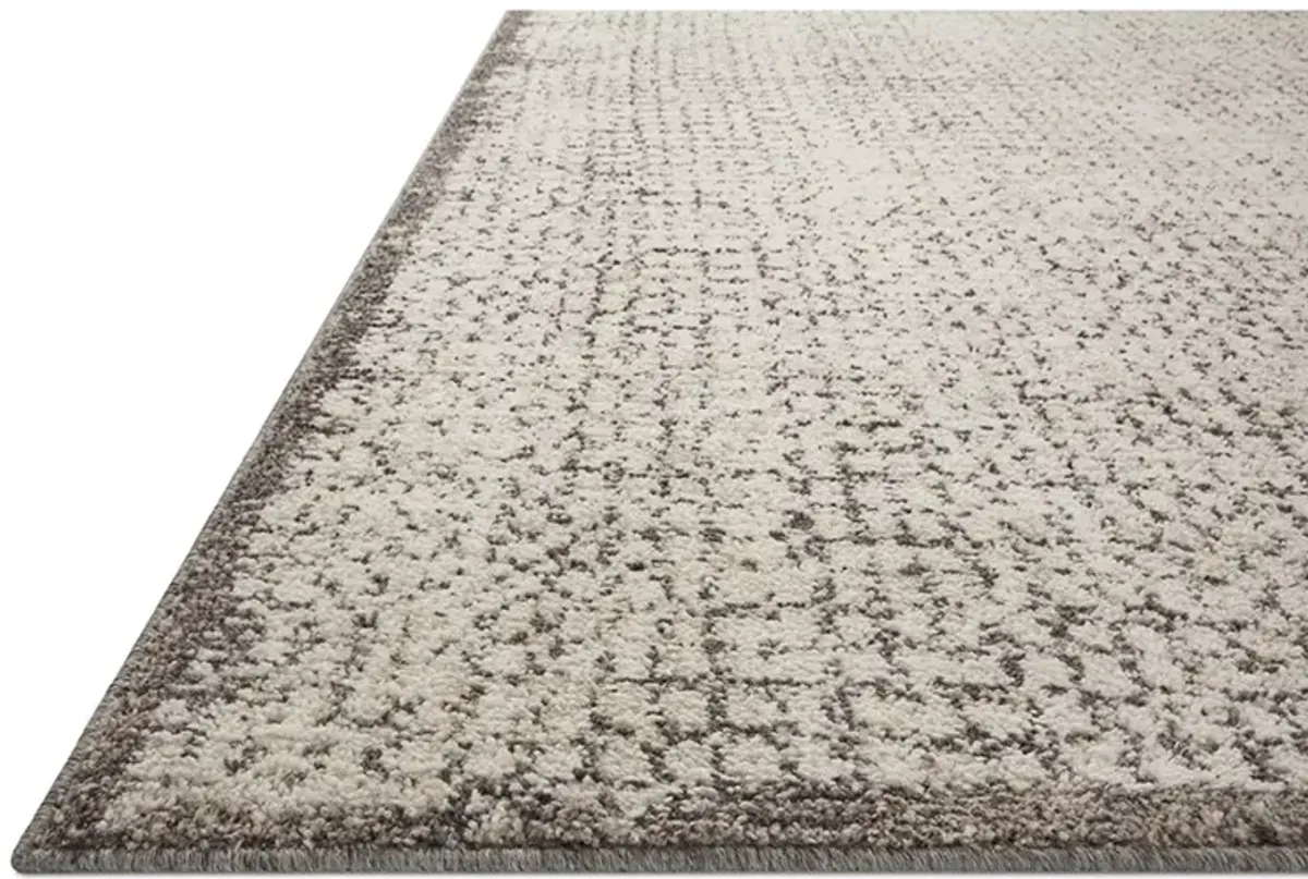 Darby DAR04 Ivory/Stone 6'7" x 9'3" Rug