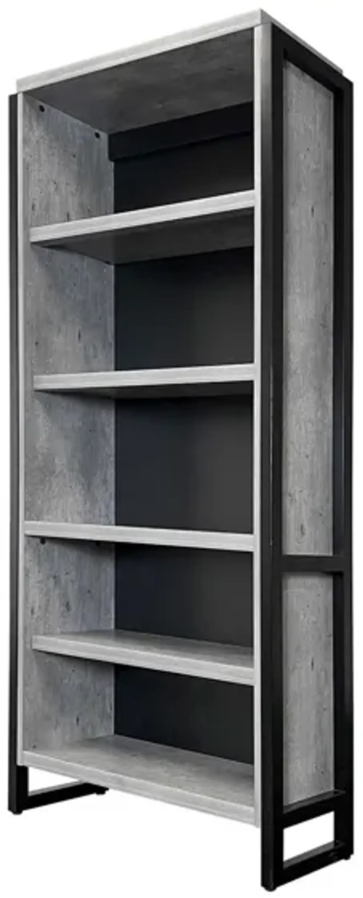 Mason 78" Open Bookcase in Grey