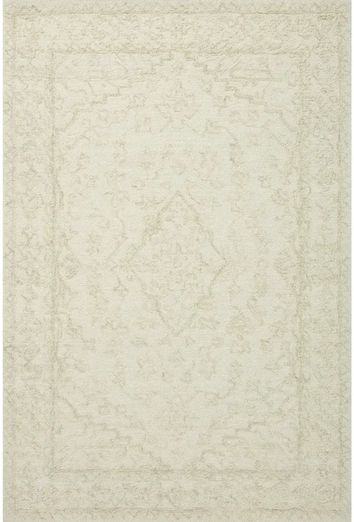 Annie ANN04 White/Lt Grey 7'9" x 9'9" Rug