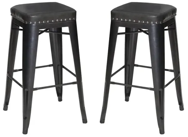 Hank Bar Stool - set of 2