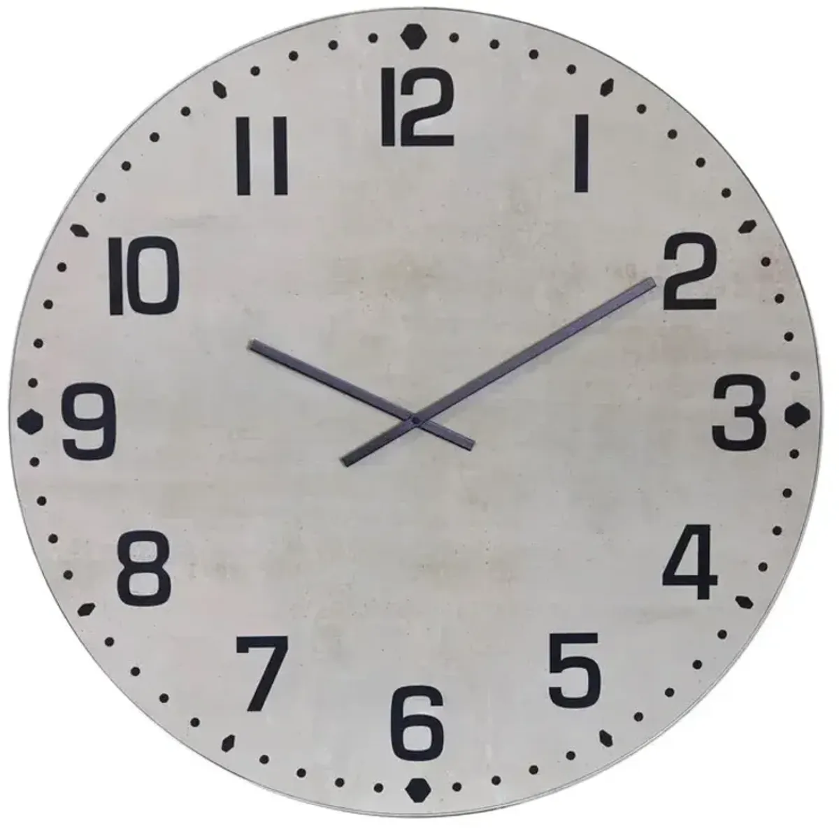 Matte White Wall Clock
