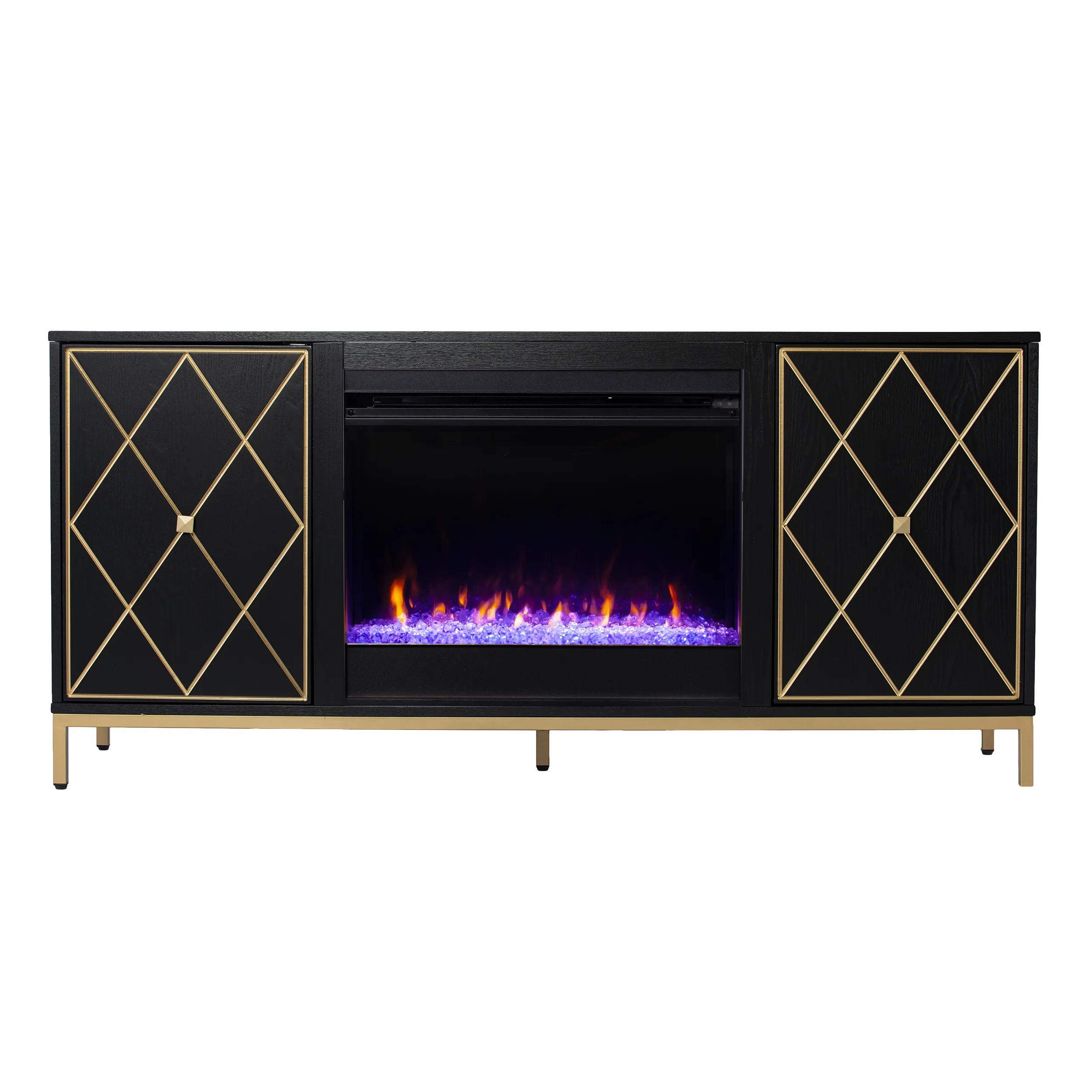 Nelson Color Changing Fireplace Console