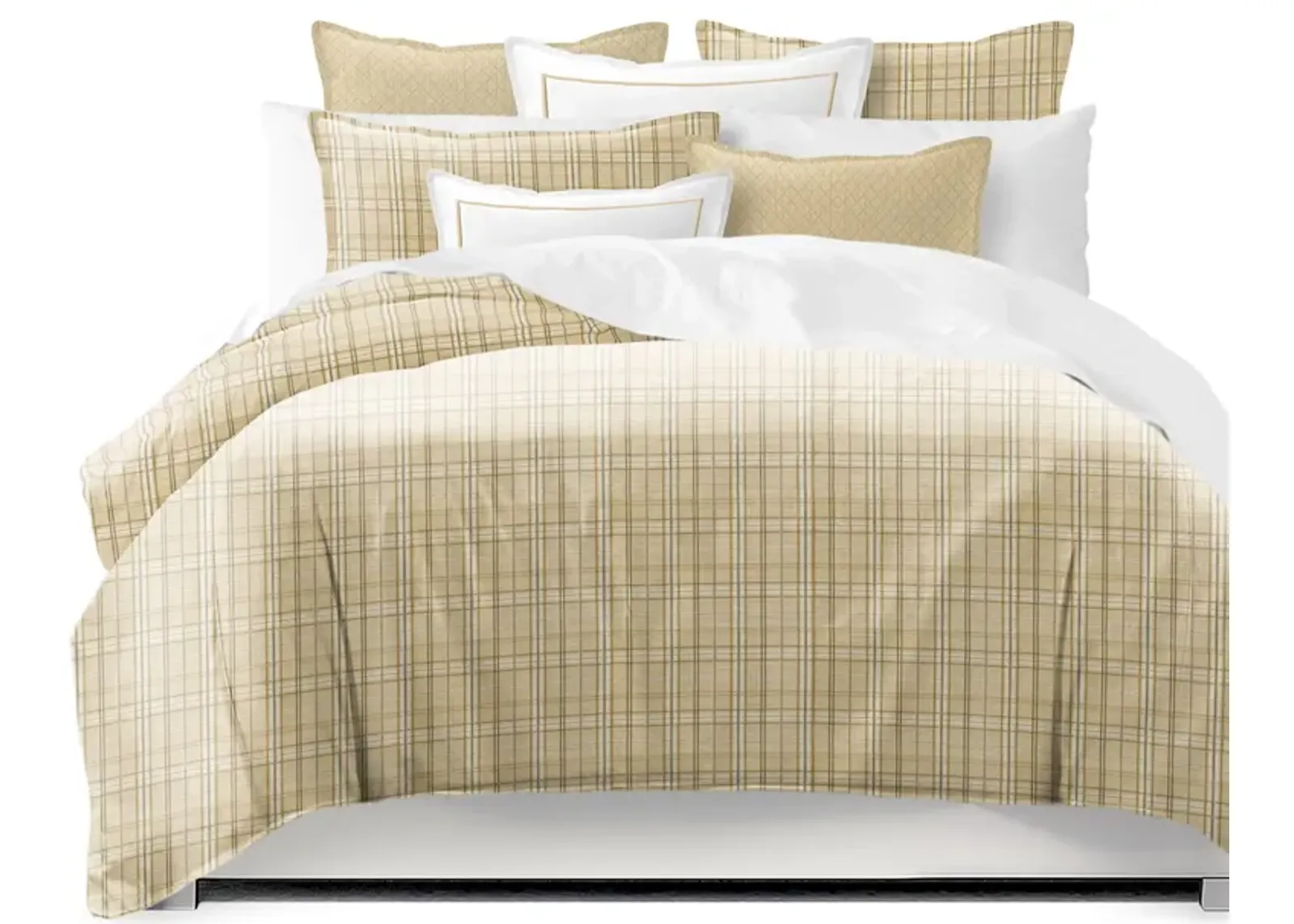 6ix Tailors Fine Linens Bailey Natural Comforter Set