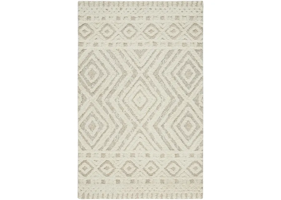 Anica 8010F Ivory/Tan 2' x 3' Rug