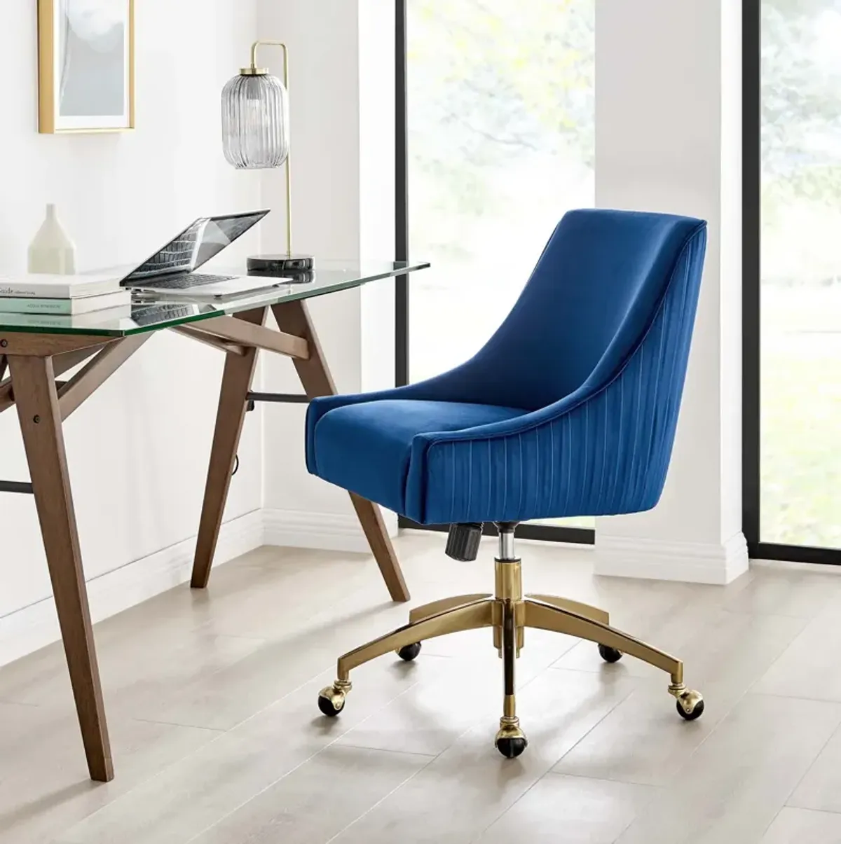 Modway Furniture - Discern Performance Velvet Office Chair