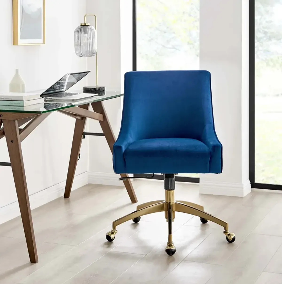 Modway Furniture - Discern Performance Velvet Office Chair