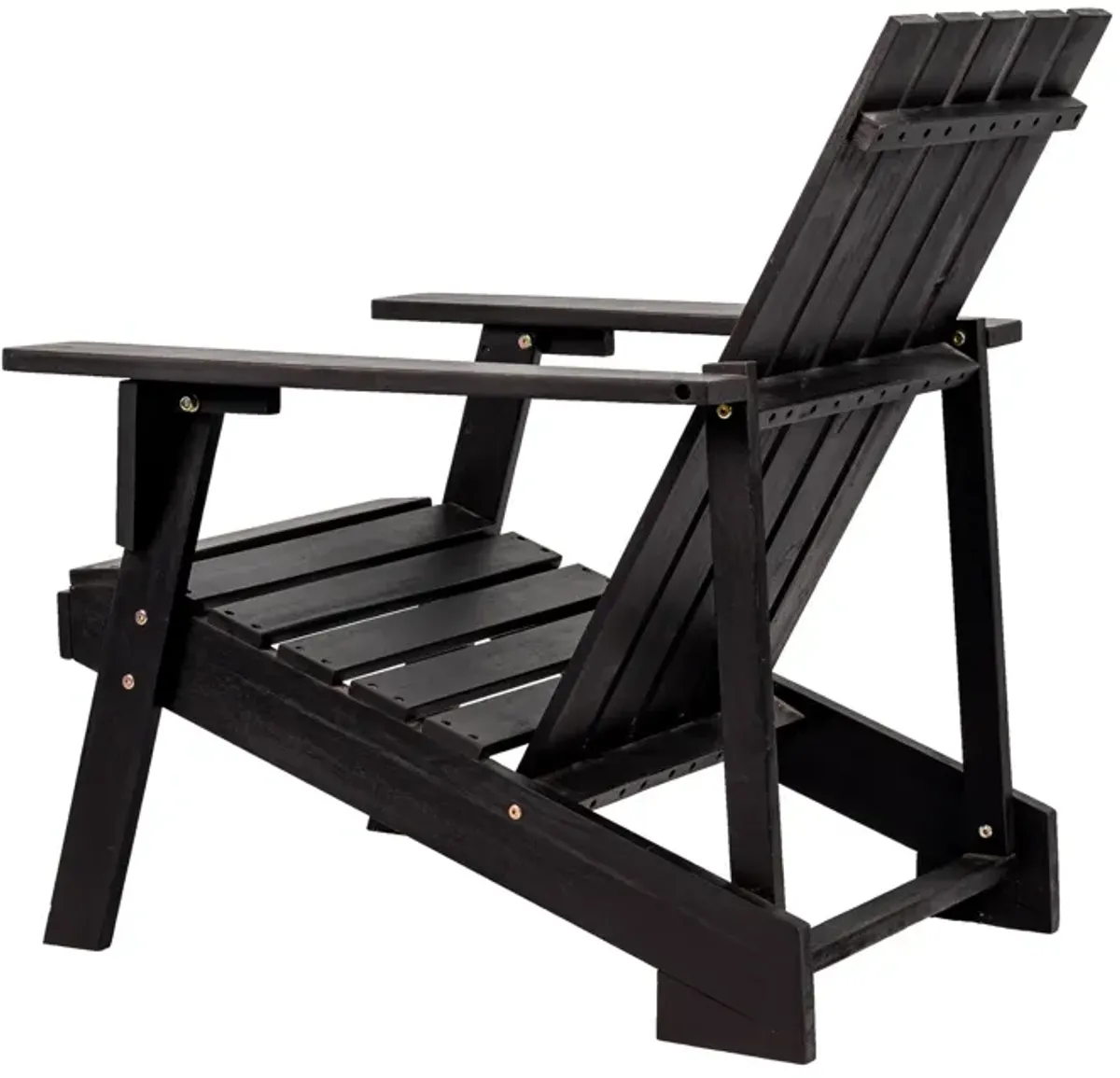 Irving Outdoor Patio Modern Acacia Wood Adirondack Chair