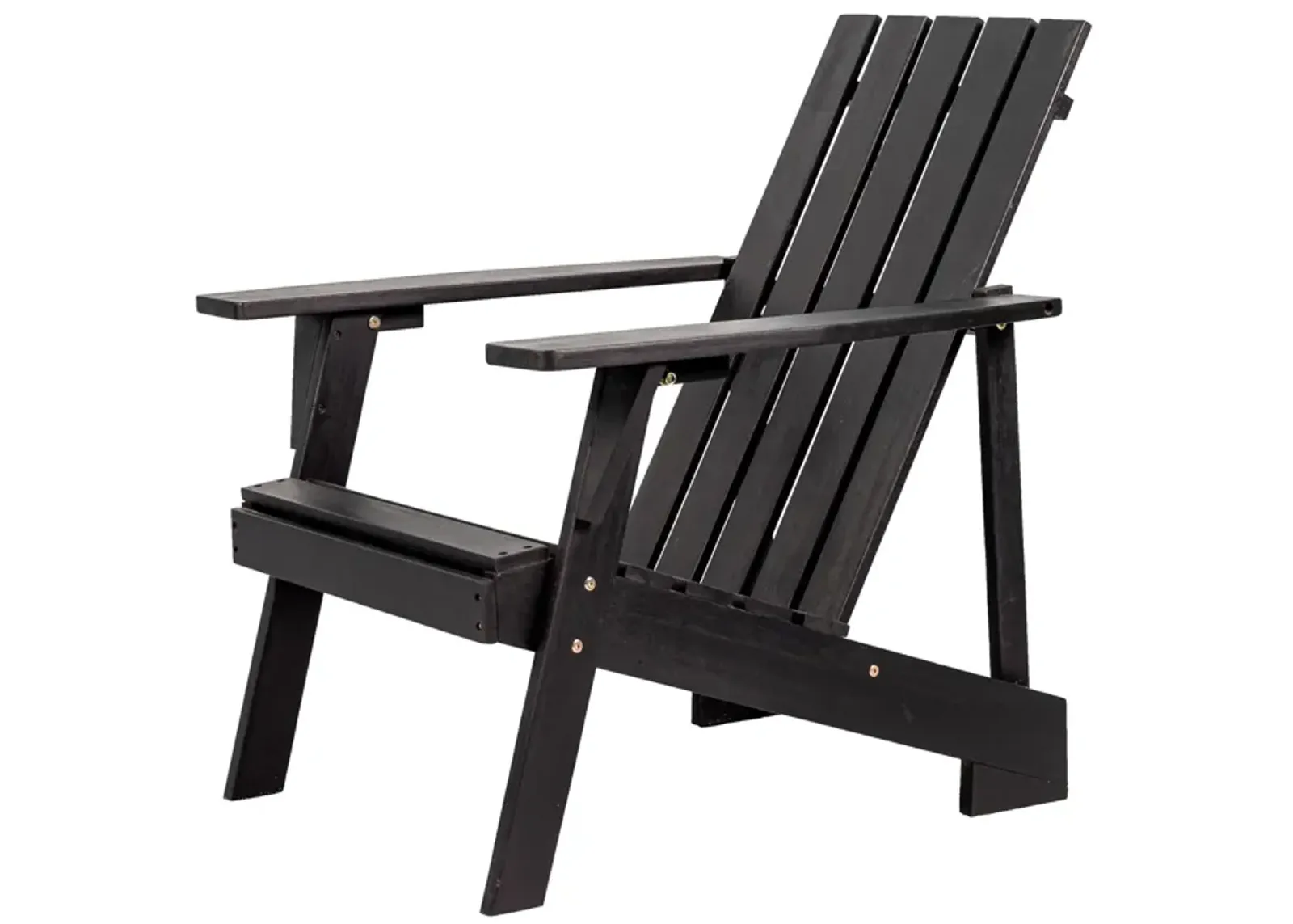 Irving Outdoor Patio Modern Acacia Wood Adirondack Chair