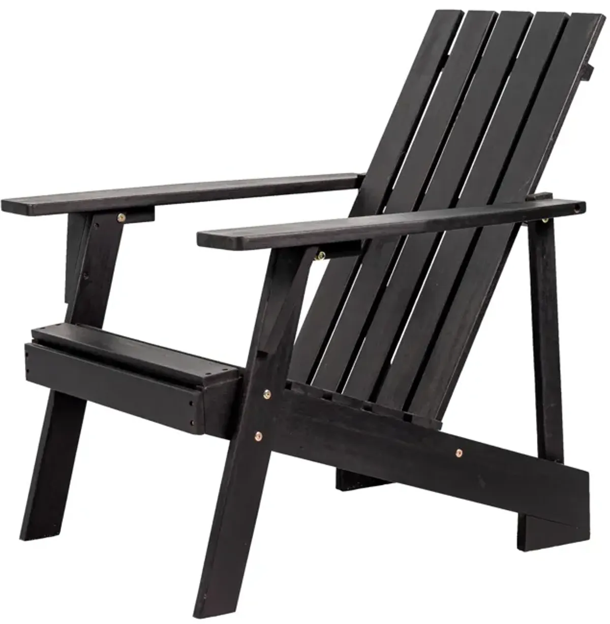 Irving Outdoor Patio Modern Acacia Wood Adirondack Chair