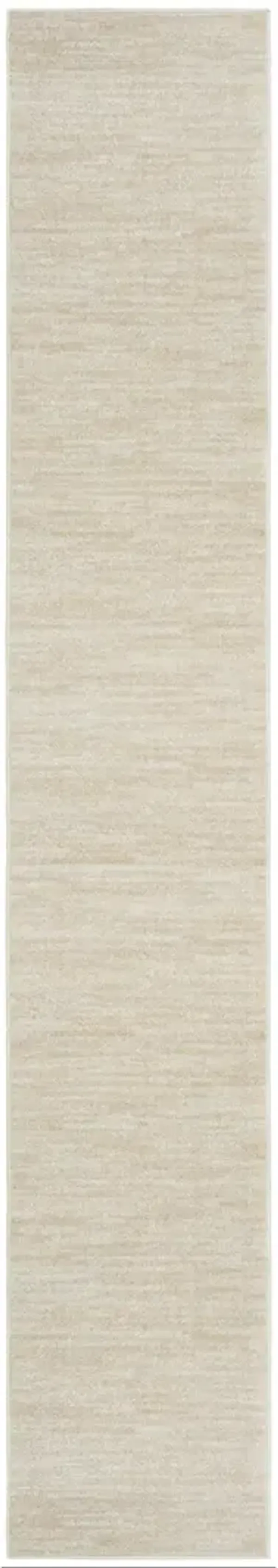Nourison Essentials NRE01 Ivory/Beige 2'2" x 20' Rug
