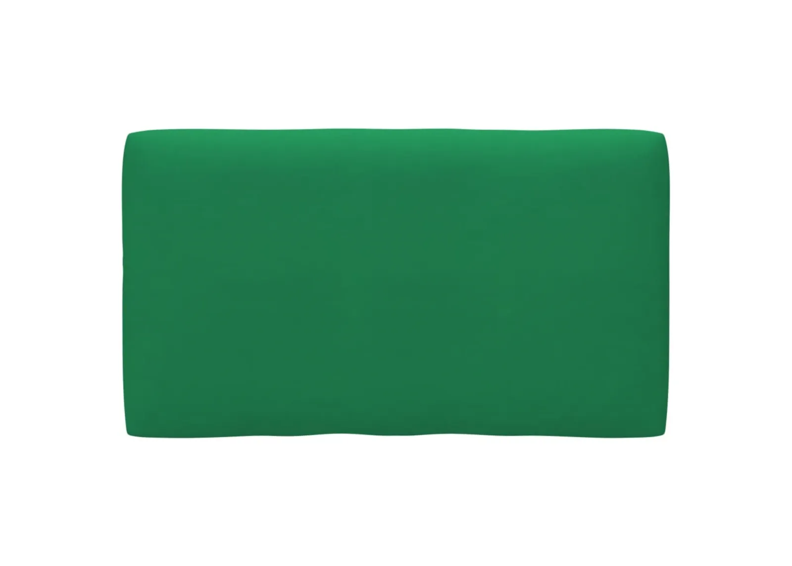 vidaXL Pallet Sofa Cushion Green 27.6"x15.7"x4.7"