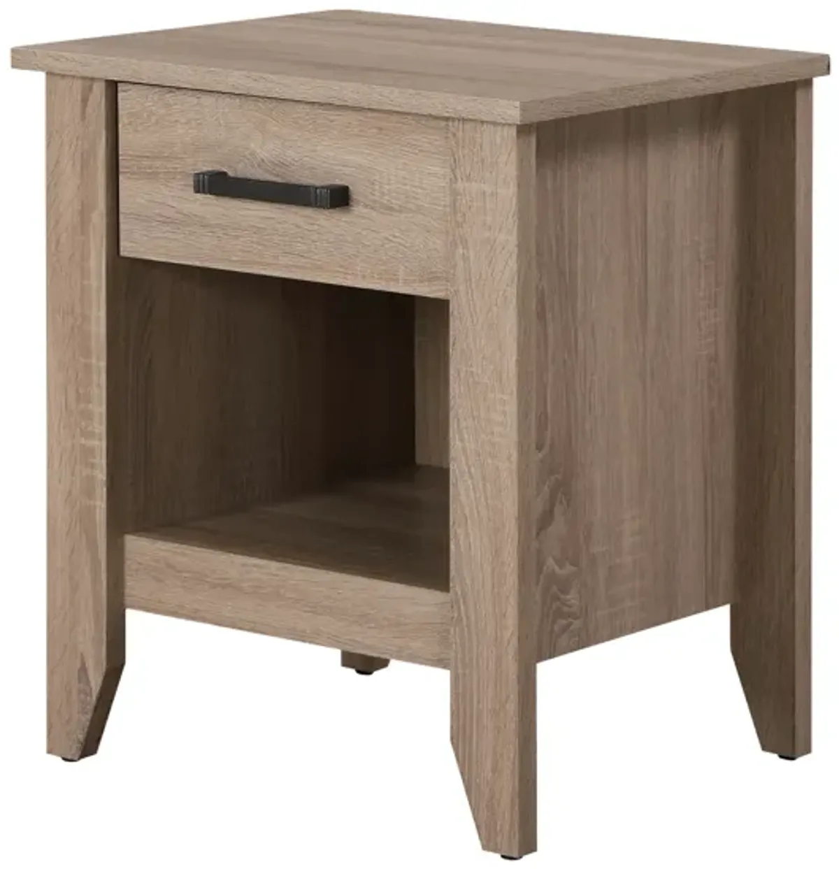 Lennox 1-Drawer Nightstand (24 in. H x 18 in. W x 21 in. D)