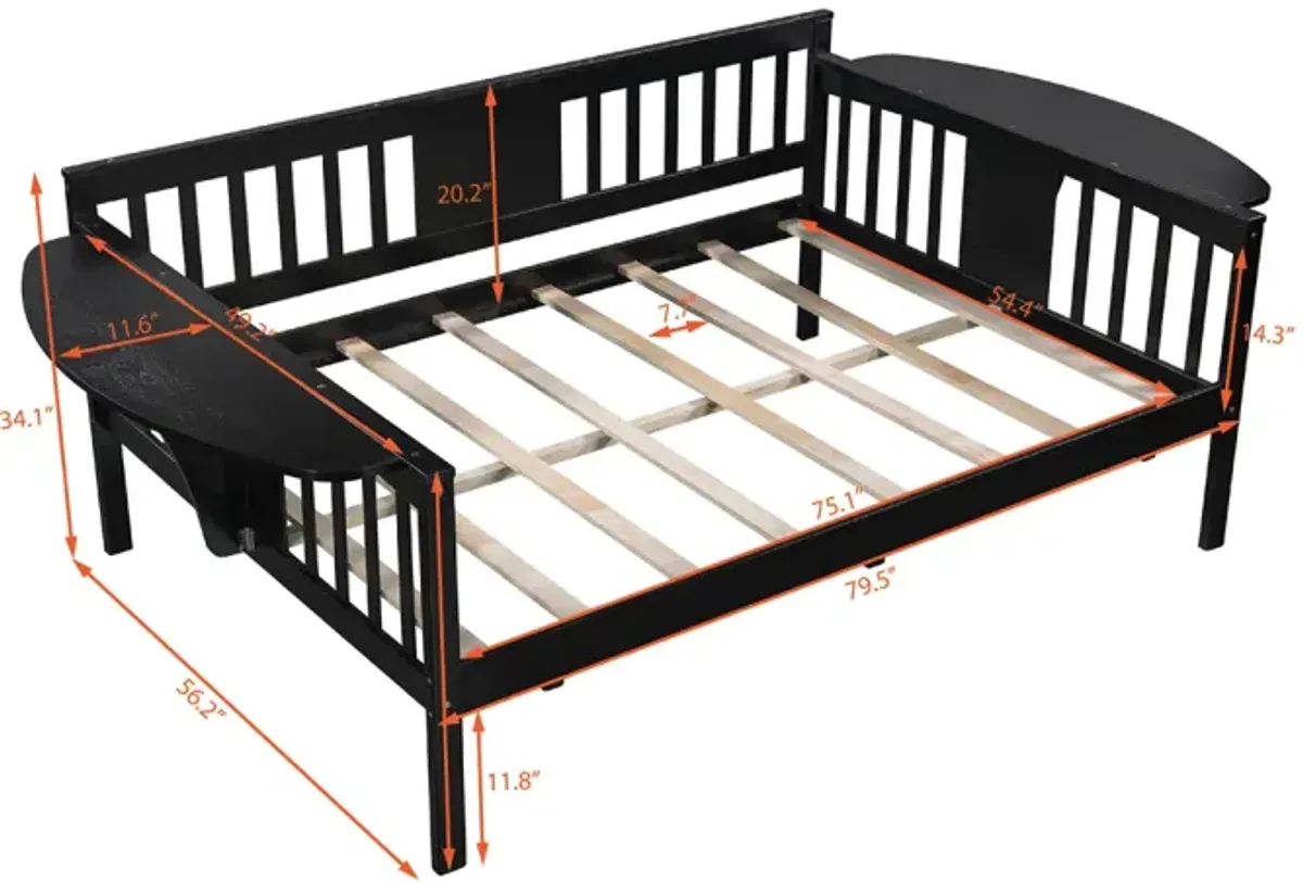 Full Size Daybed, Wood Slat Support