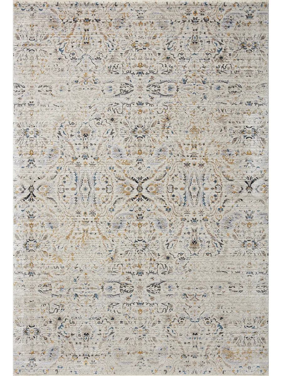 Leigh LEI07 Ivory/Straw 5'3" x 7'6" Rug