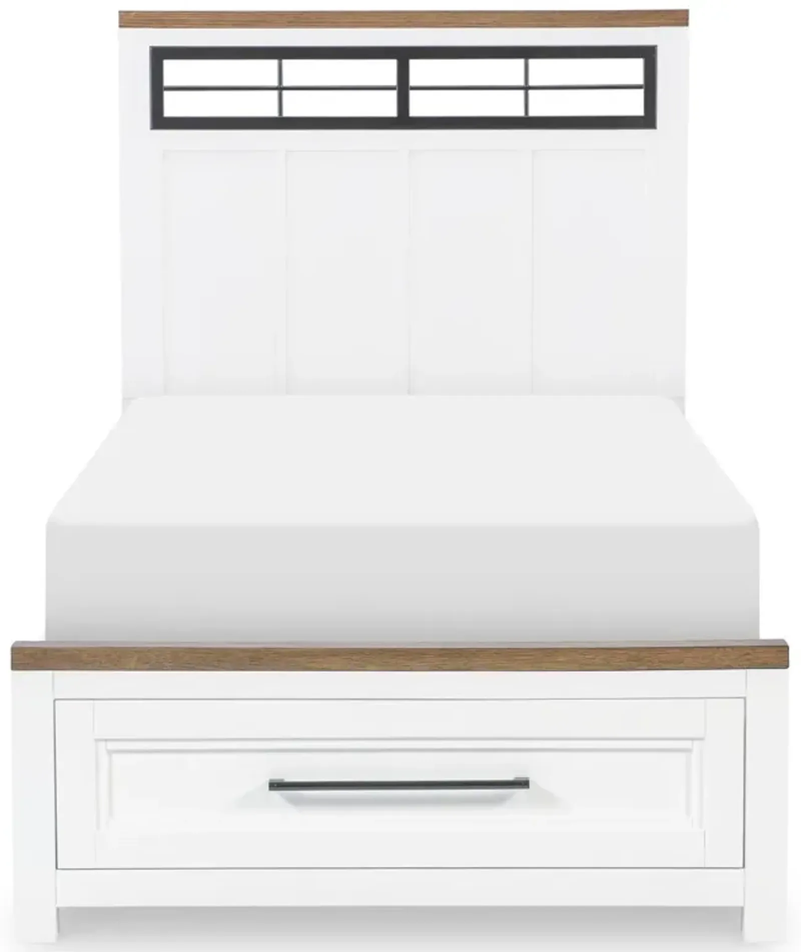 Dutton Twin Panel Bed w/ Storage