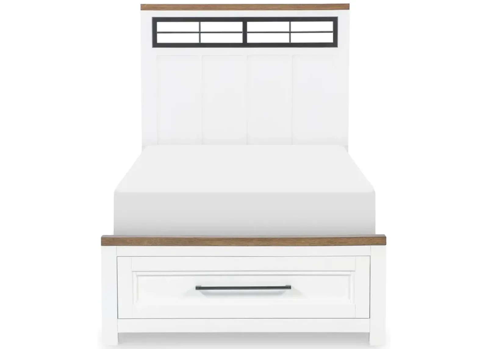 Dutton Twin Panel Bed w/ Storage