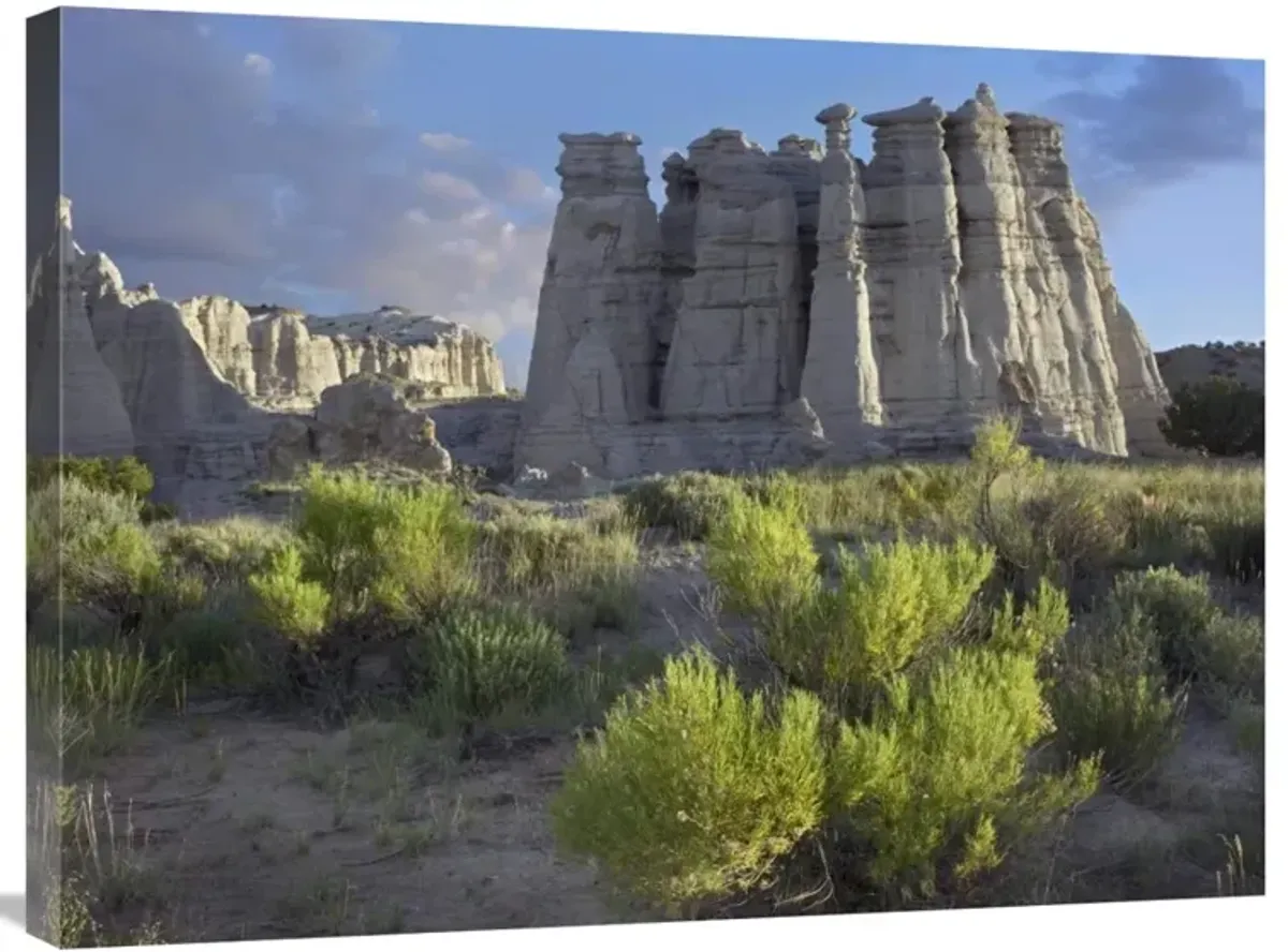 Plaza Blanca near Abiquiu, New Mexico-Canvas Art-32x24