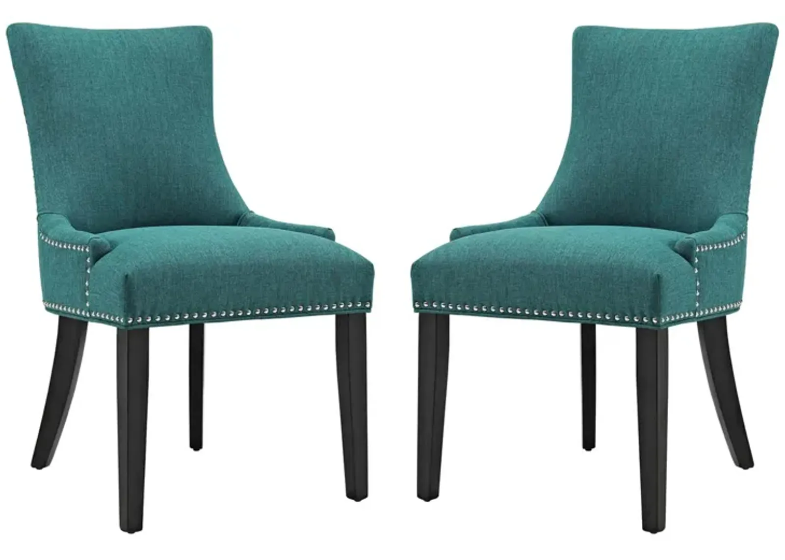 Marquis Dining Side Chair Fabric Set of 2