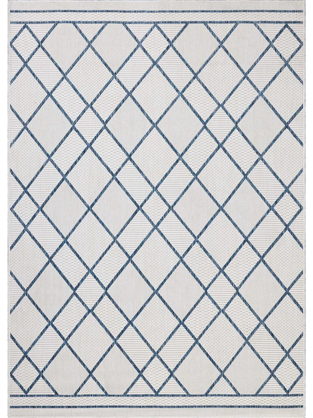 Easton Ivory/Denim 2'3" x 3'9" Accent Rug