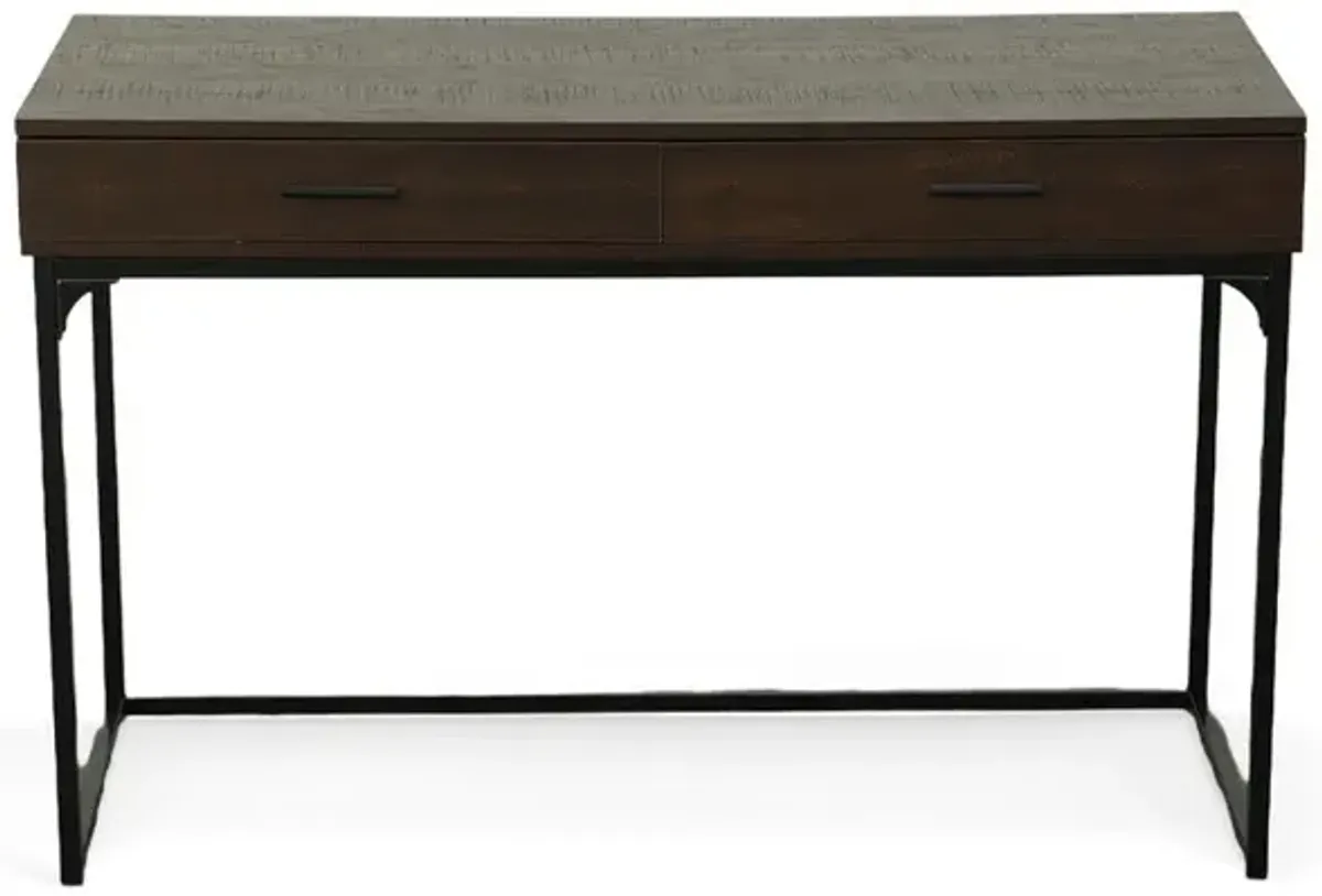 Carolina Living Horatio Computer Desk - Elm/Black