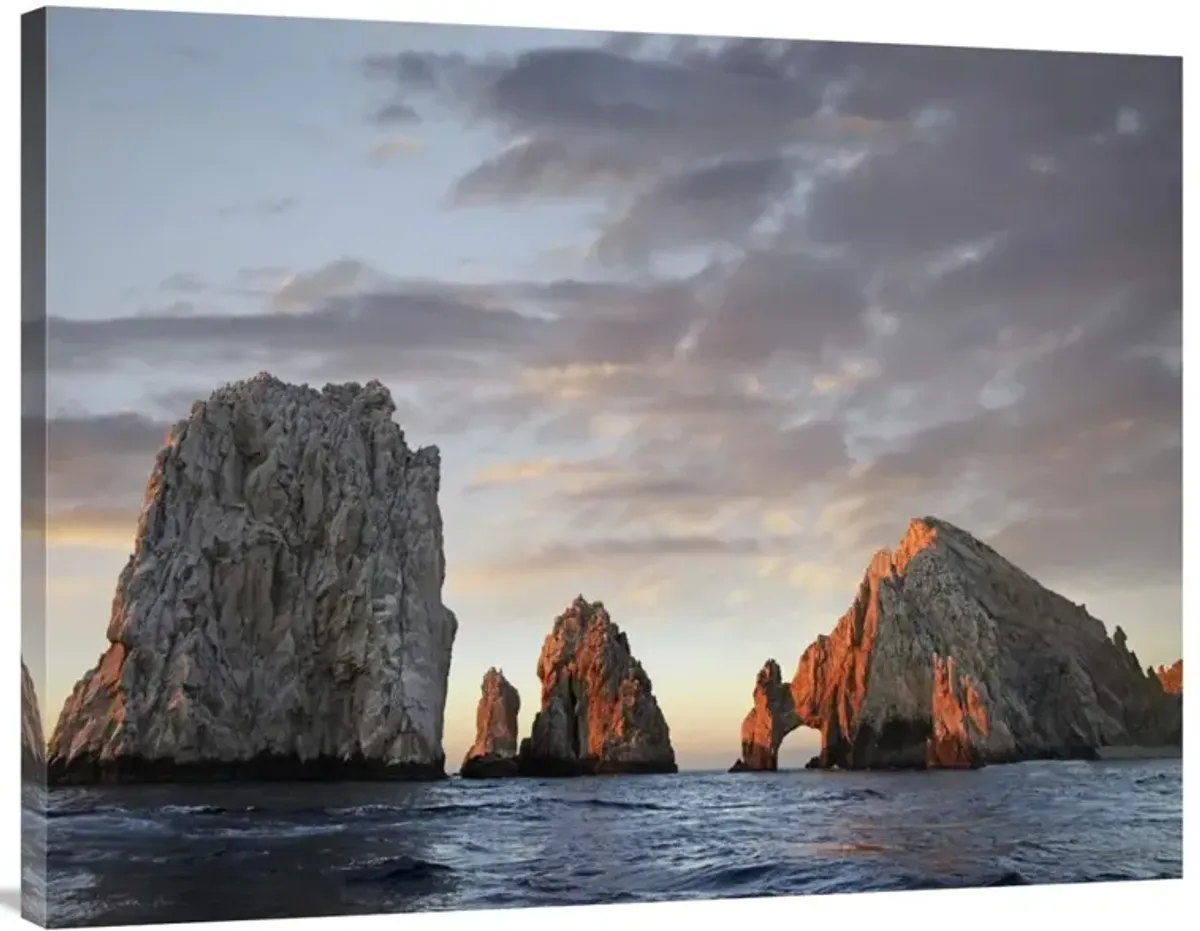 El Arco and sea stacks, Cabo San Lucas, Mexico-Canvas Art-40x30