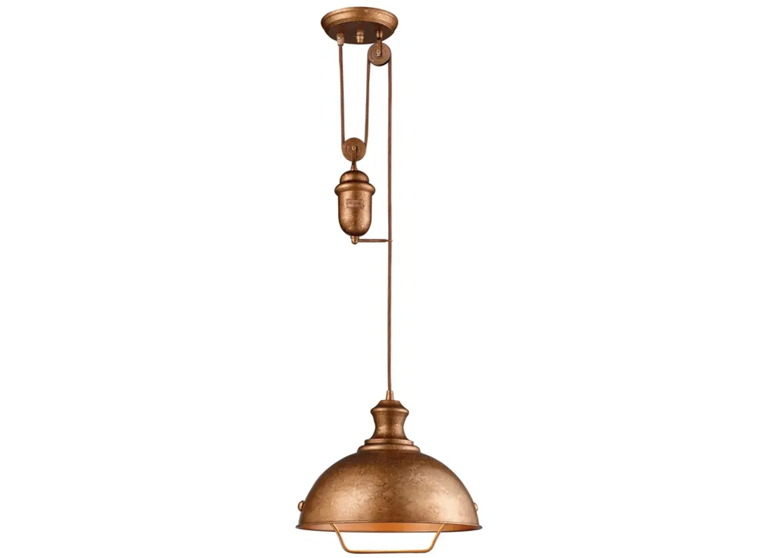 Farmhouse 14'' Wide 1-Light Pendant