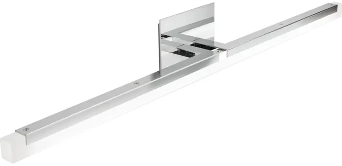 Double L Sconce 26" LED Vanity