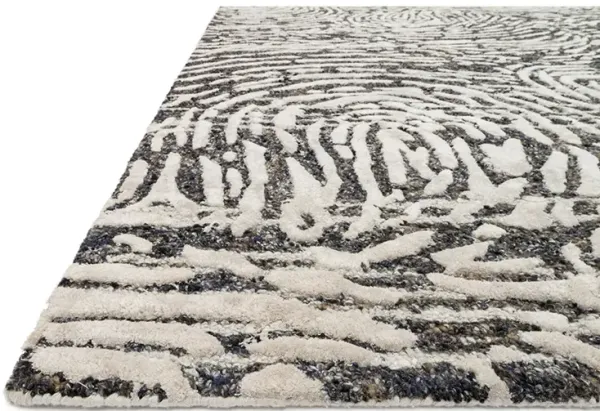 Juneau JY04 Charcoal/Silver 5' x 7'6" Rug