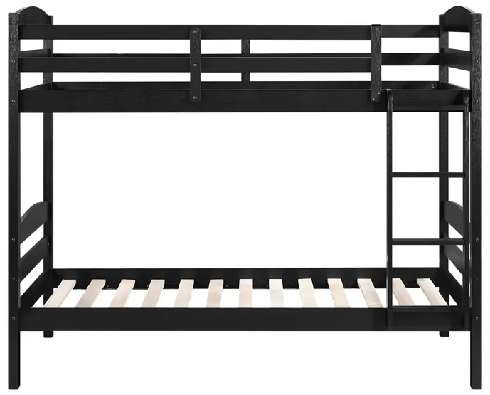 Lani Black Twin Twin Bunk