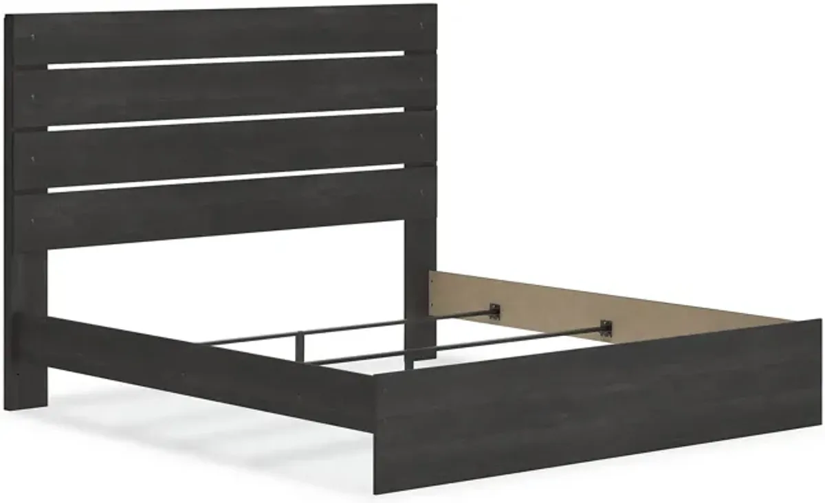 Delmorta King Panel Bed