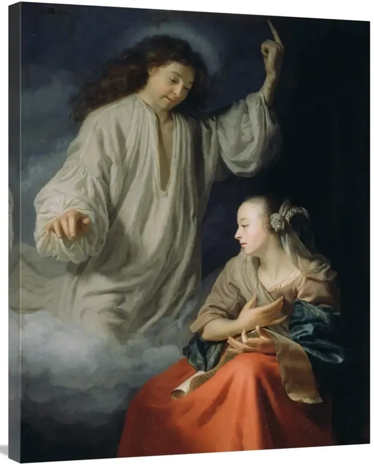 The Annunciation-Canvas Art-28x35