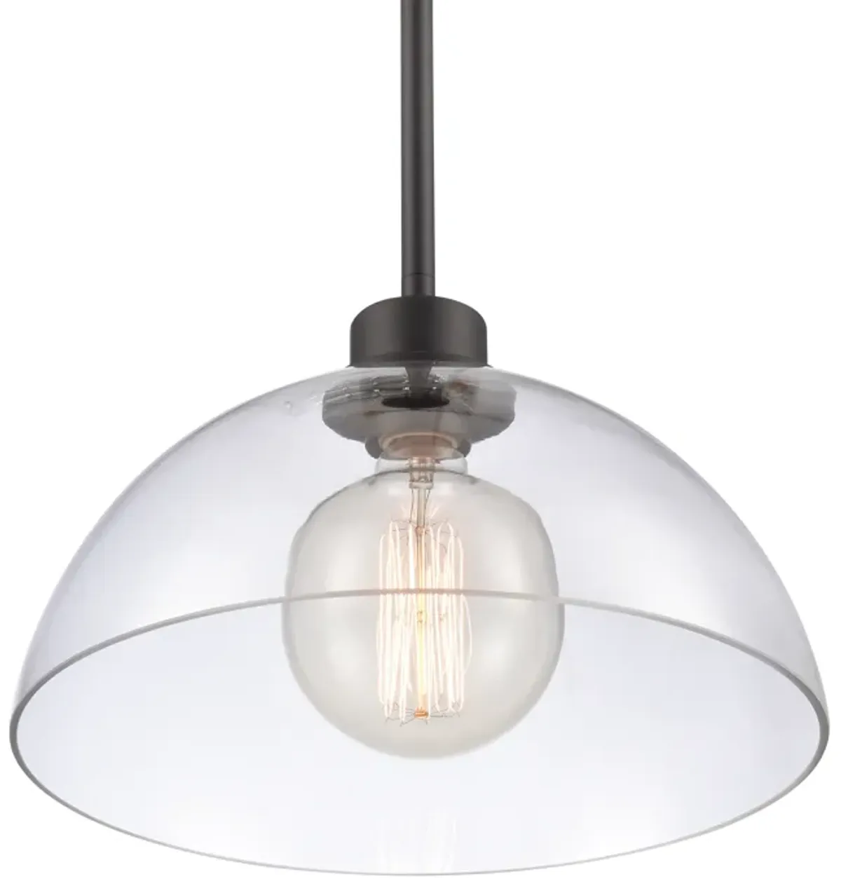 Julian 14'' Wide Black 1-Light Pendant